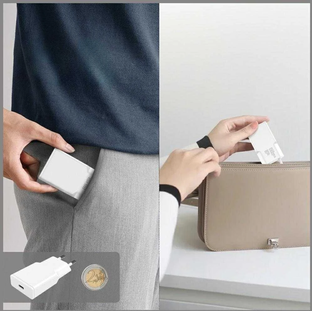 Įkroviklis 4smarts PDPlug Slim GaN 1x USB-C 30W Baltas (541124)