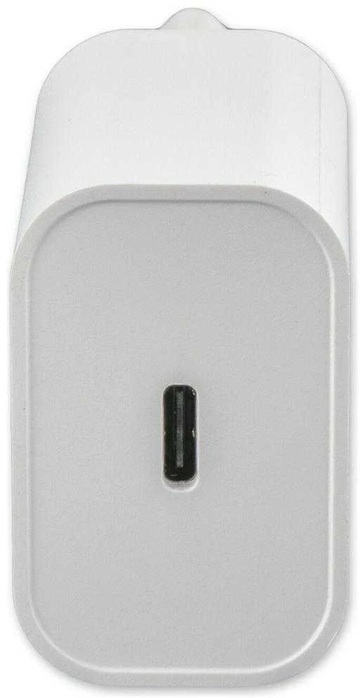 4smarts VoltPlug 20W PD USB-C Laidinis įkroviklis with USB-C to Lightning cable baltos spalvos
