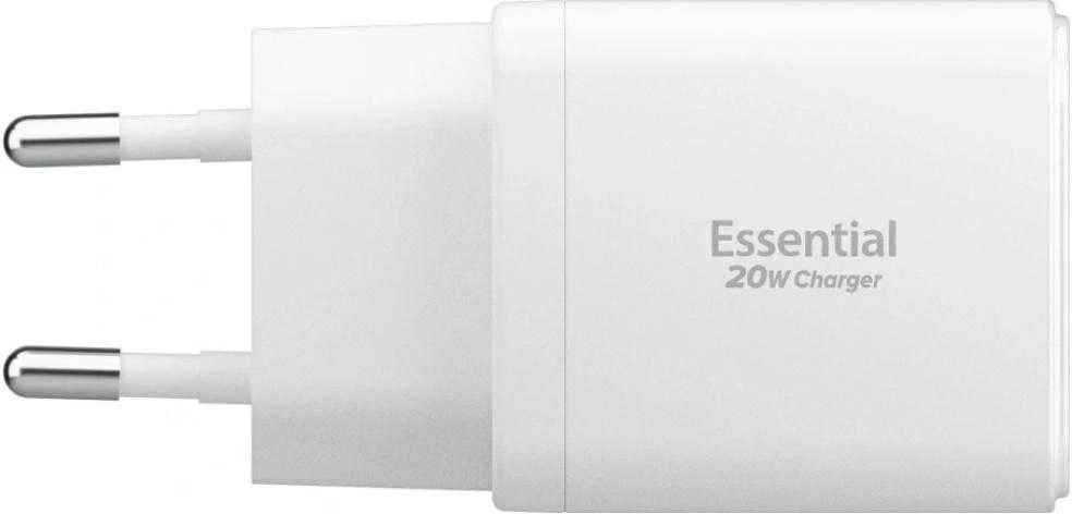 Įkroviklis Spigen Essential 20W Wall Charger EE202EU, baltas