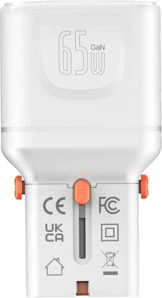 4smarts kelioninis adapteris „Nomad Pocket“ 65 W, baltas