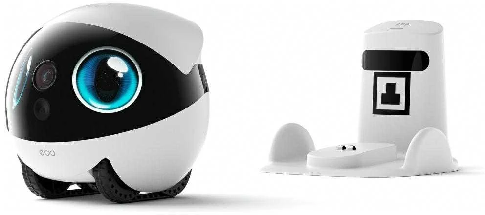 ENABOT EBO Air 2S balta išmanusis robotas-kompanionas
