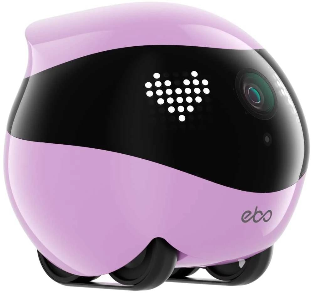 Enabot - EBO AIR 2 - namų, mobilus stebėjimo robotas (rožinė)