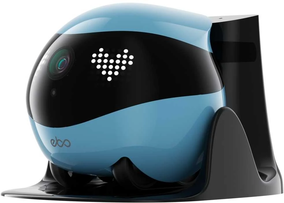 Enabot - EBO AIR 2 - namų, mobilus stebėjimo robotas (mėlyna)