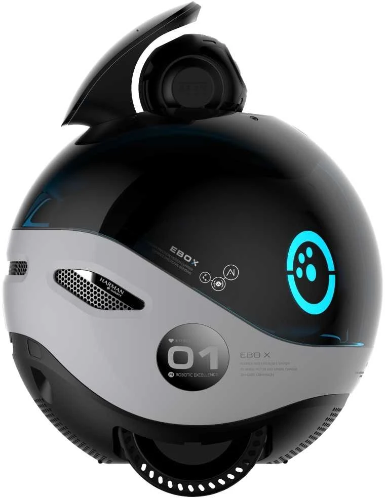 Enabot | Šeimos robotų IP kamera | EBO X | 8 MP | 1.8 | H265 | Micro SD, maks. 256 GB