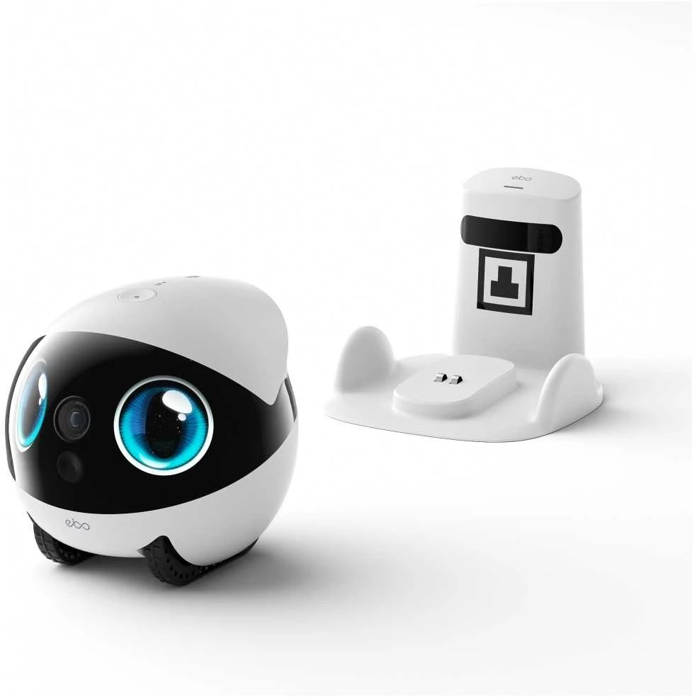 ENABOT EBO Air 2S balta išmanusis robotas-kompanionas
