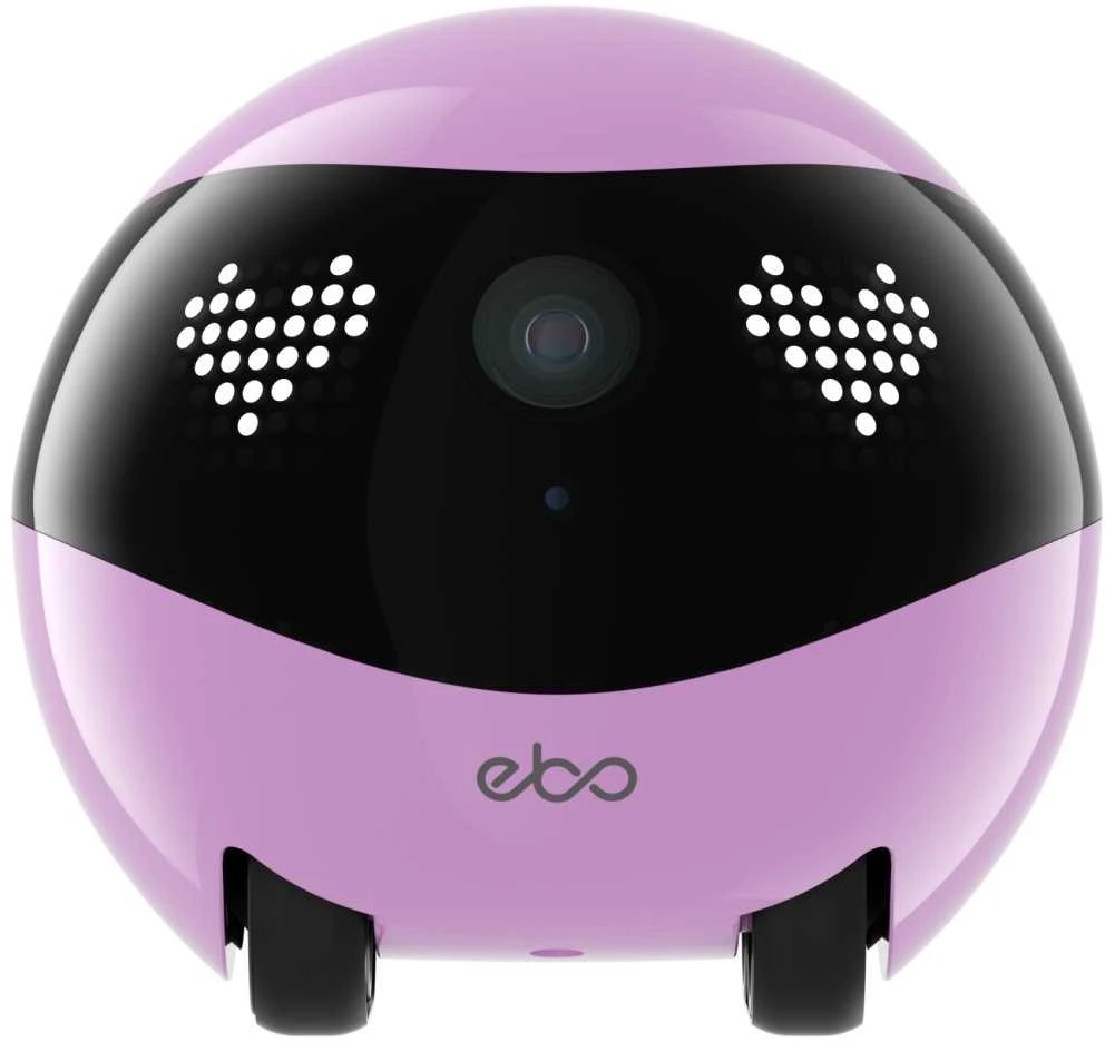 Enabot - EBO AIR 2 - namų, mobilus stebėjimo robotas (rožinė)