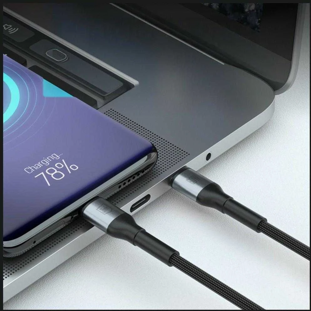 3Mk Protection 3mk Hyper Cable N-SERIES USB-C / USB-C 3m PD 3.0 QC 3.0 20V/3A 60W - juodas
