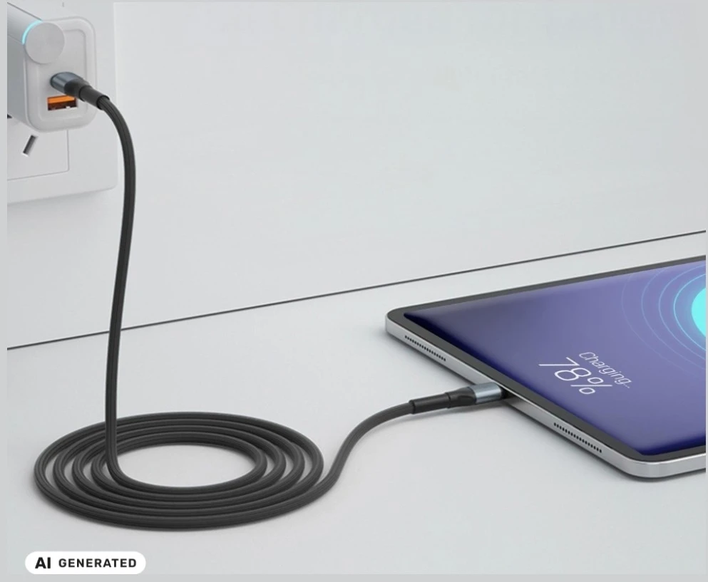 3mk Hyper Cable N-SERIES USB-C to Micro 1m QC 3.0 5V/2A 10W Juodas
