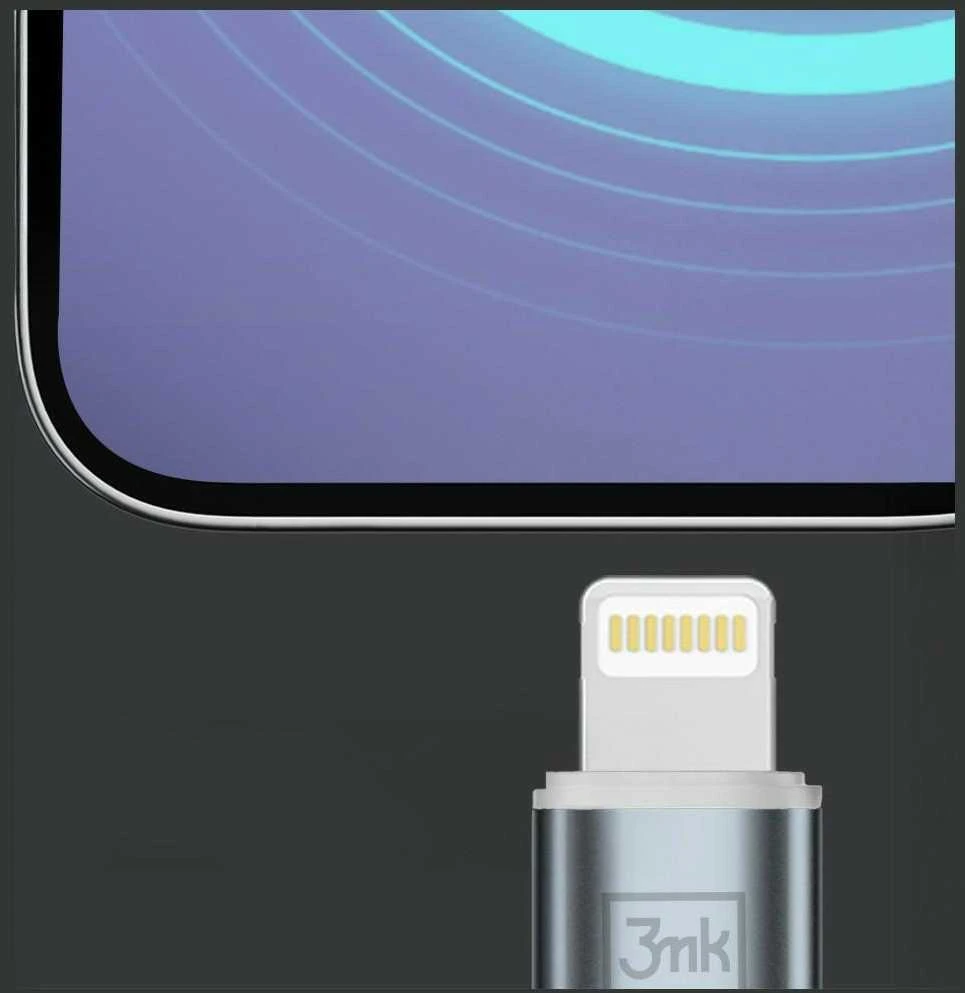 3Mk Protection 3mk Hyper Cable N-SERIES USB-C / Lightning 3m PD 3.0 9V/3A 27W - baltas