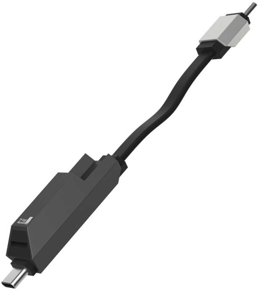 4smarts USB4 kabelis, skirtas įmonės saugyklai, 240 W, 6 cm
