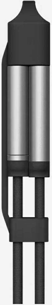 Energea Sheath Travel 2-in-1 Kabelis USB-C į USB-C/USB-A 480Mbps 60W 1.2m oranžinis