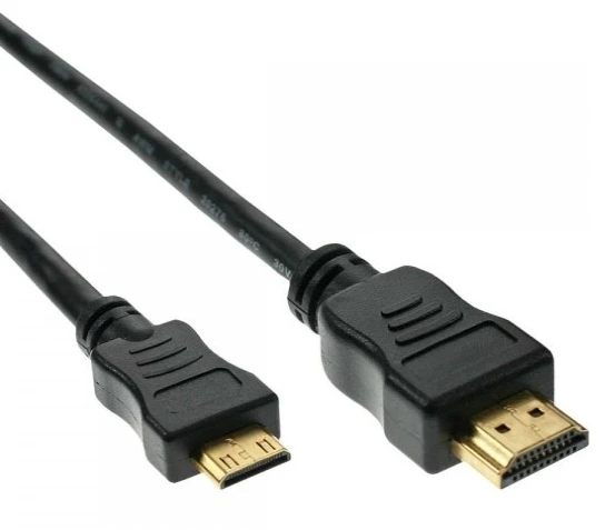 Kabelis HDMI - mini HDMI 1,5m juoda