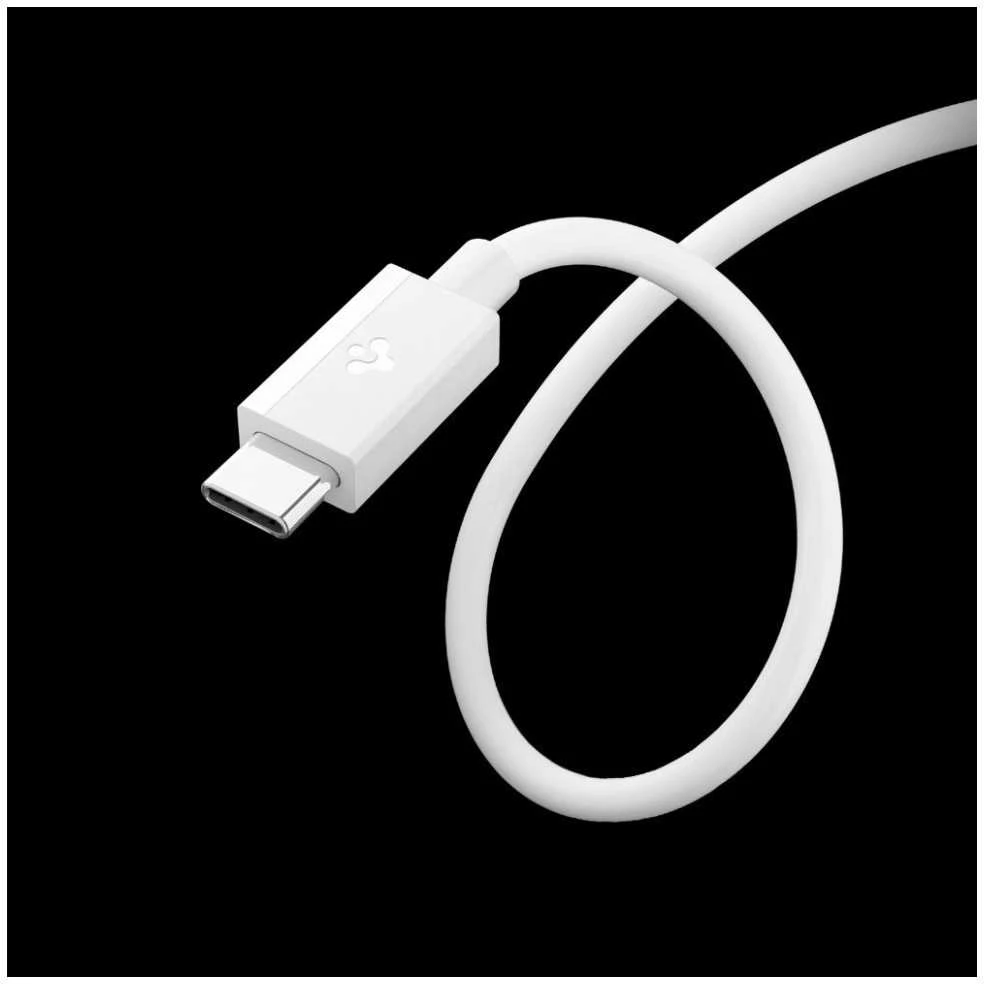 Spigen EB6010CC USB-C Cable 60W 100 cm - Baltas