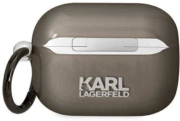 Karl Lagerfeld KLAPHNIKTCK AirPods Pro dėklas juodos spalvos Karl`s Head