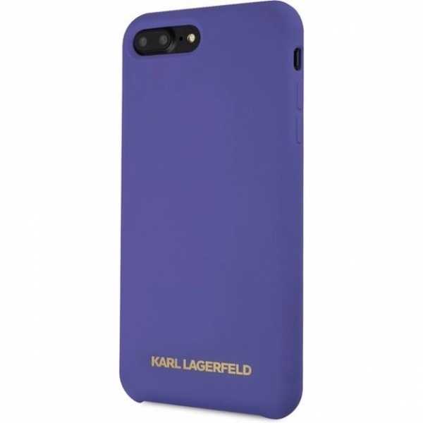 Dėklas Karl Lagerfeld KLHCI8LSLVOG iPhone 7/8 Plus hardcase violetinė/violetinė Silicone