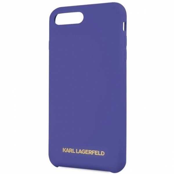 Dėklas Karl Lagerfeld KLHCI8LSLVOG iPhone 7/8 Plus hardcase violetinė/violetinė Silicone