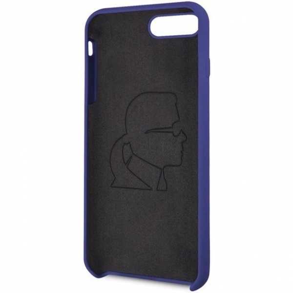Dėklas Karl Lagerfeld KLHCI8LSLVOG iPhone 7/8 Plus hardcase violetinė/violetinė Silicone