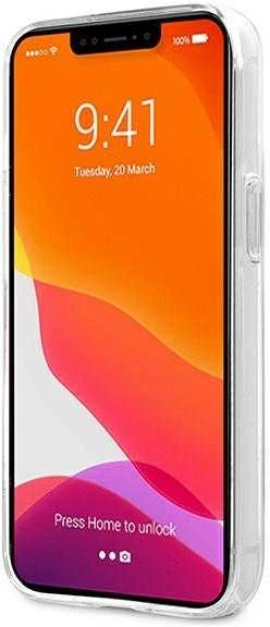 Karl Lagerfeld KLHCP13XCTR, skirta Apple iPhone 13 Pro Max 6,7" – kietas skaidrus dėklas su Choupette galvute