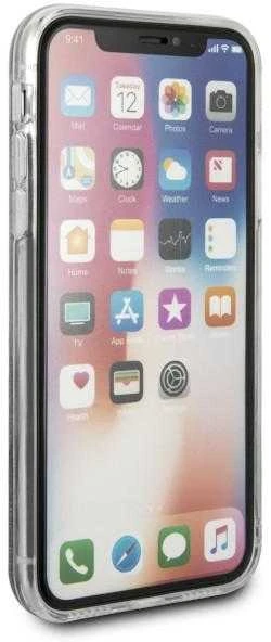 Dėklas Karl Lagerfeld dėkliukas telefonui iPhone X su blizgučiais