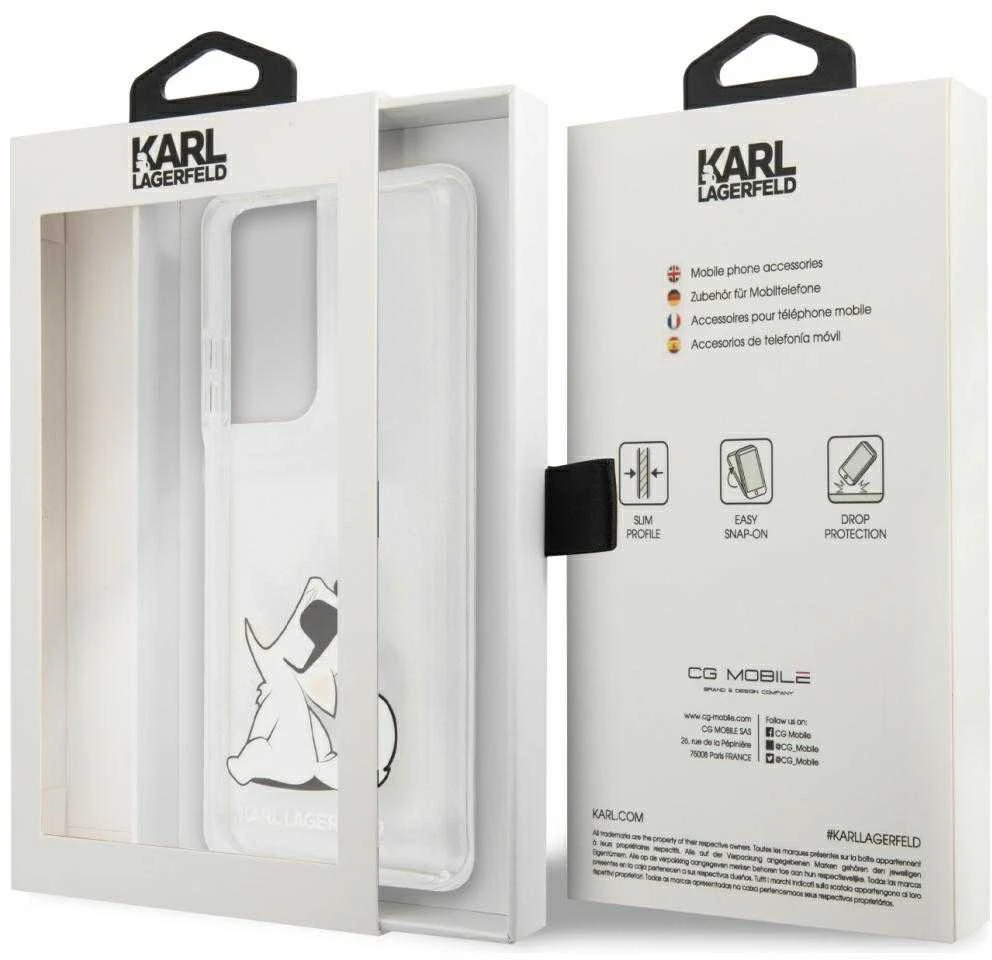 Samsung Galaxy S21 Ultra Karl Lagerfeld dėklas KLHCS21LCFNRC