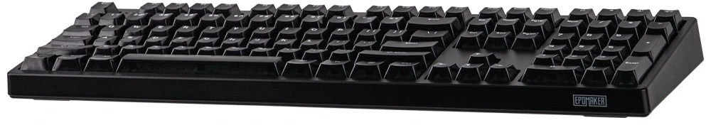 Klaviatūra mechaninė Epomaker HE108 Jade HE Switch juoda-kreminė/juodas-creamy