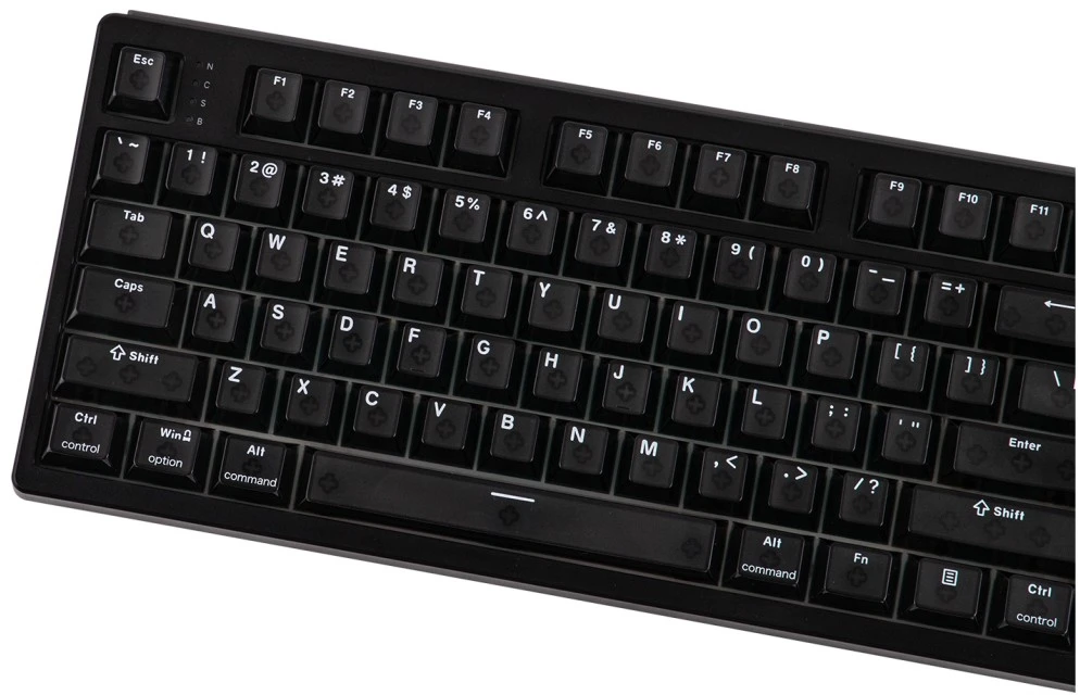 Klaviatūra mechaninė Epomaker HE108 Jade HE Switch juoda-kreminė/juodas-creamy