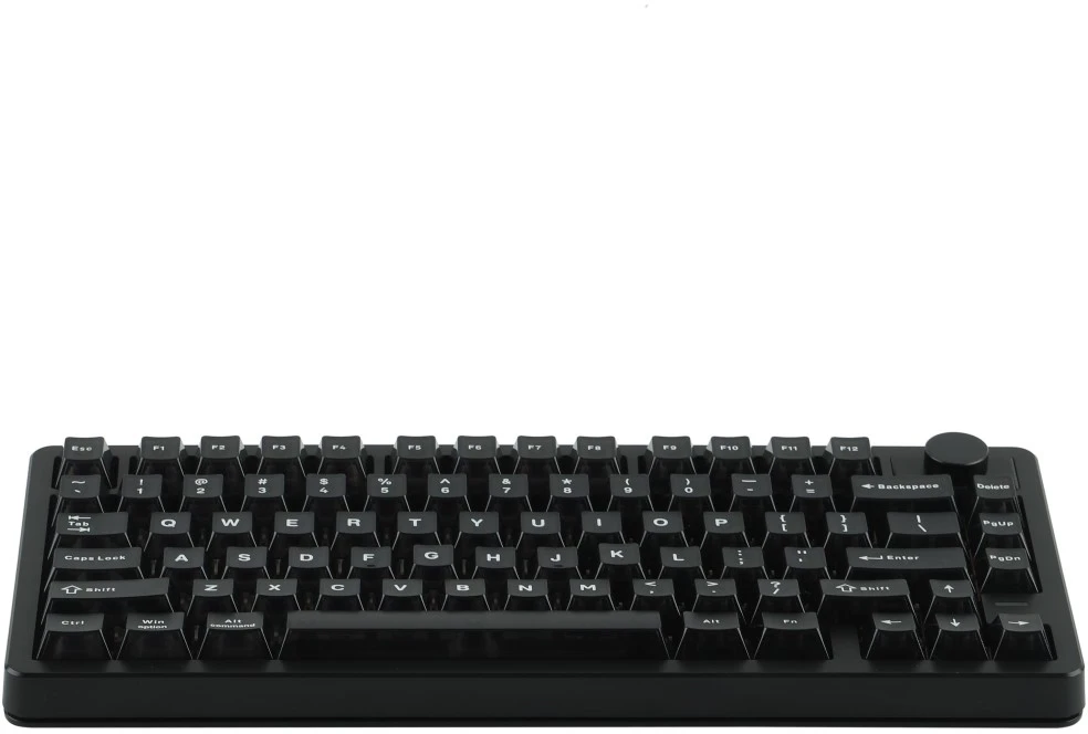 Klaviatūra mechaninė Epomaker HE75 V2 Jade HE Switch juoda-kreminė/juodas-creamy