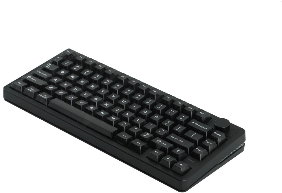 Klaviatūra mechaninė Epomaker HE75 V2 Jade HE Switch juoda-kreminė/juodas-creamy