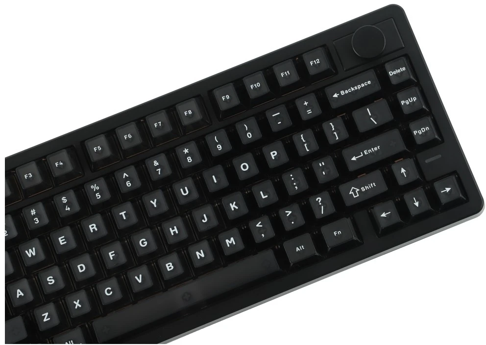Klaviatūra mechaninė Epomaker HE75 V2 Jade HE Switch juoda-kreminė/juodas-creamy