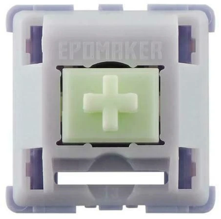 Mechaninis Klaviatūra Epomaker RT100 Retro ANSI Wisteria Linear Switch balta/baltas