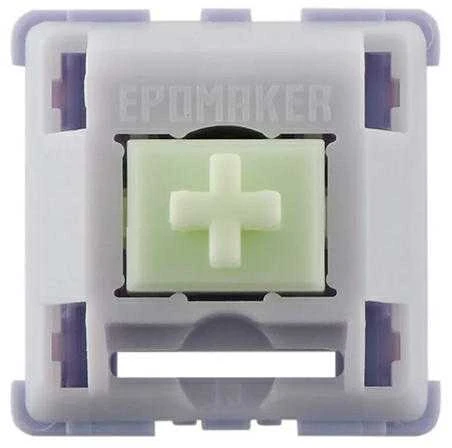 Klaviatūra Epomaker RT65 (Balta/Pilka)