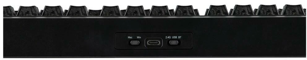 Klaviatūra mechaninė Epomaker TH80 V2 Pro Sea Salt Silent V2 Switch juoda/juodas