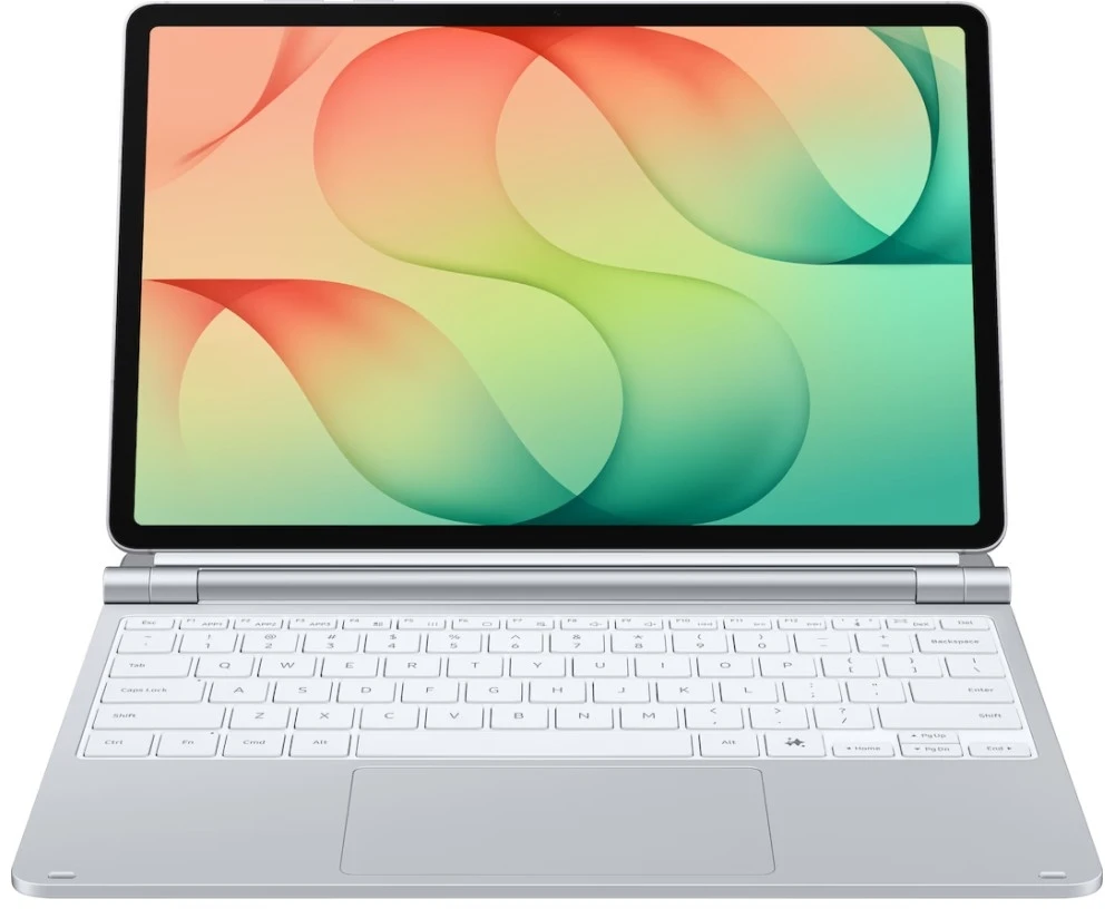 Klaviatūra Samsung Pro Keyboard do Galaxy Tab S12+ sidabrinė