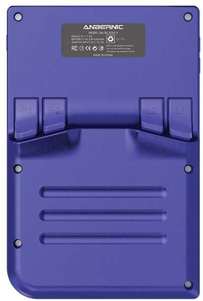 Konsolė Anbernic RG40XXV mėlyna /Indigo mėlynas