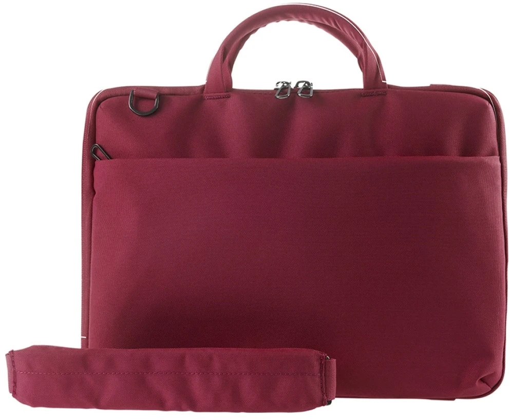 Krepšys Tucano Darkolor Slim Bag na laptopa 13"/14" raudona