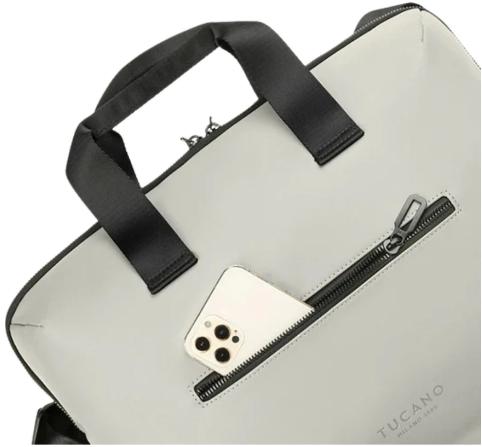 Krepšys Tucano Gommo na laptopa 15.6"/ MacBook Pro 16" pilka
