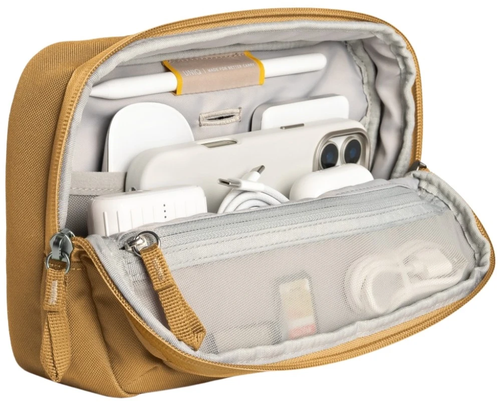 Krepšys UNIQ Denver Tech Kit Pouch 2.5L geltona