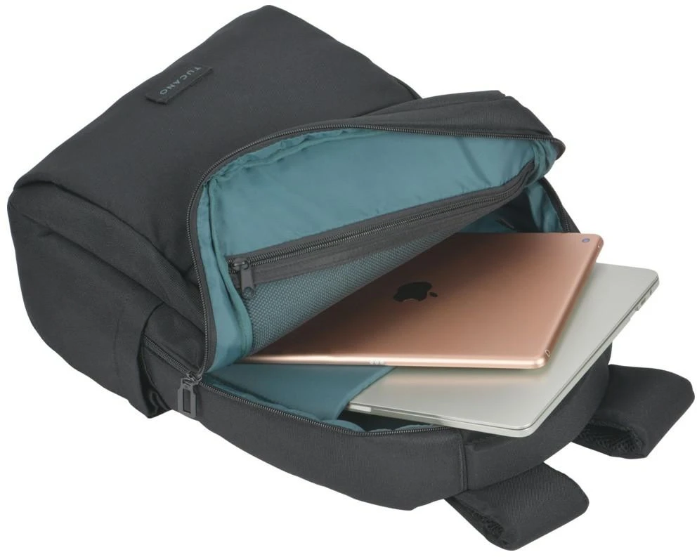 Kuprinė Tucano Sirio na laptopa 15.6"/ MacBook Pro 16" juoda