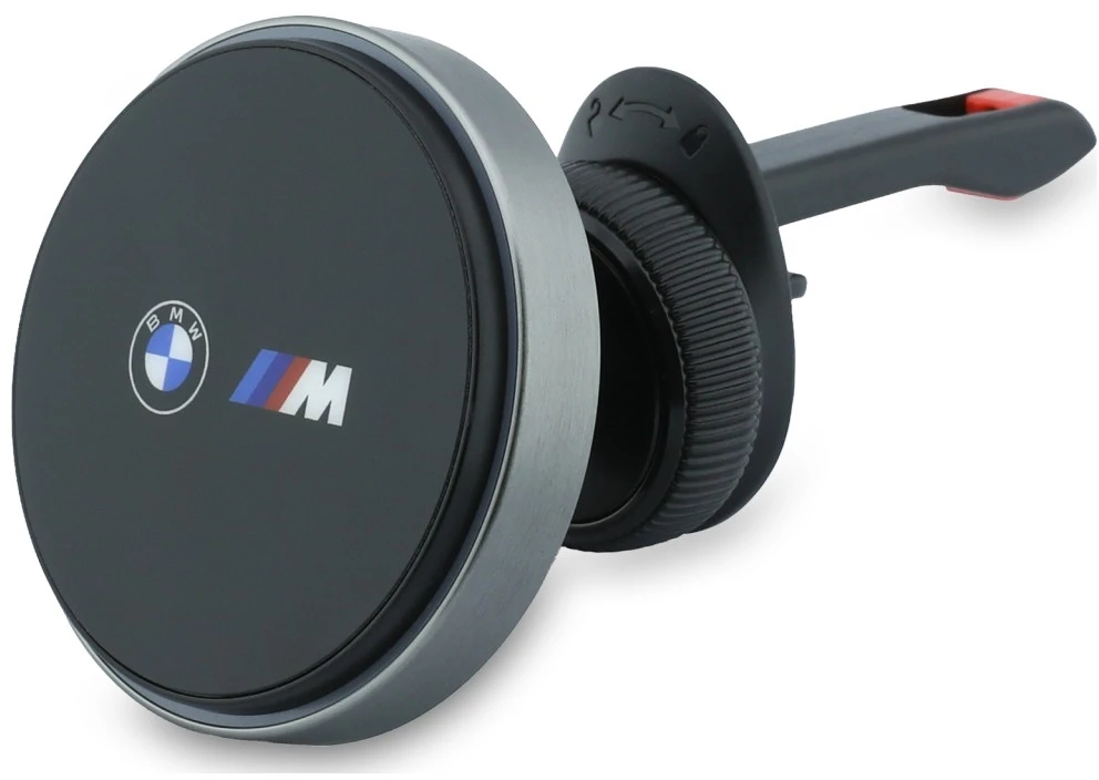 Laikiklis automobilinis BMW M Edition indukcyjny 25W Qi2 MagSafe na kokpit/do szyby/do kratki juoda