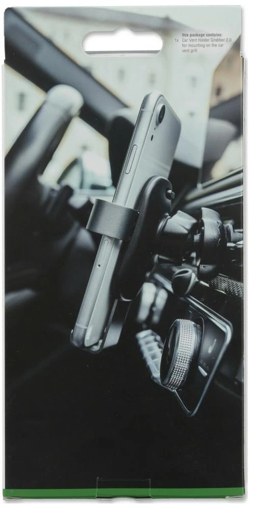 Dėklas Trixie 4Smarts Car Holder Grabber 2.0 pilkas / juodas (pilkas / juodas)