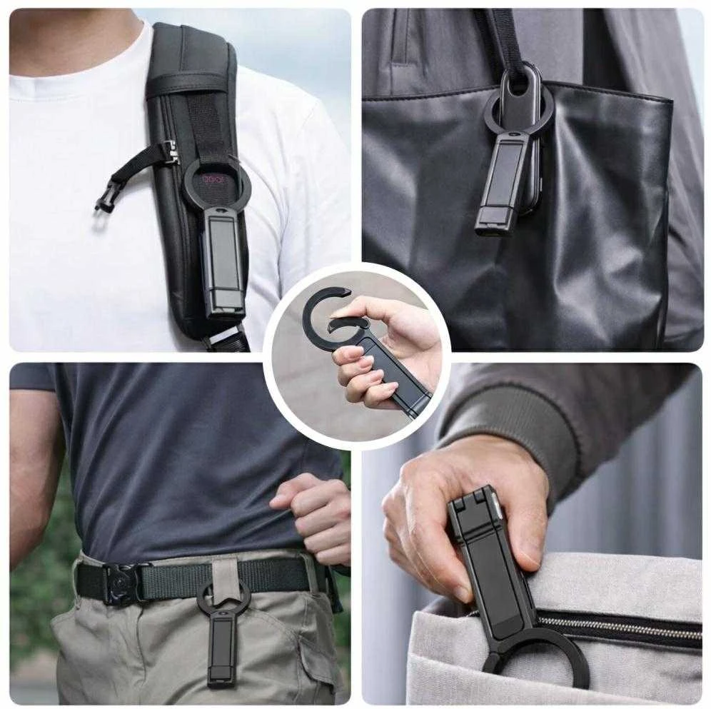 Laikiklis magnetinis 4smarts selfie stick trikojis juoda