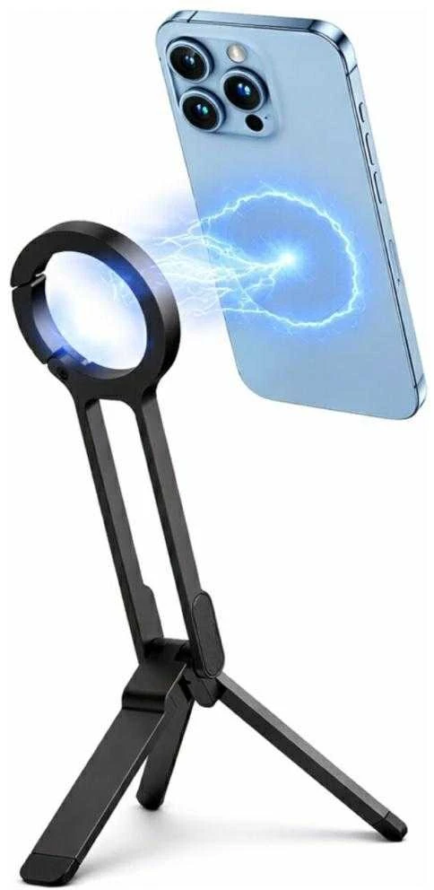 Laikiklis magnetinis 4smarts selfie stick trikojis juoda