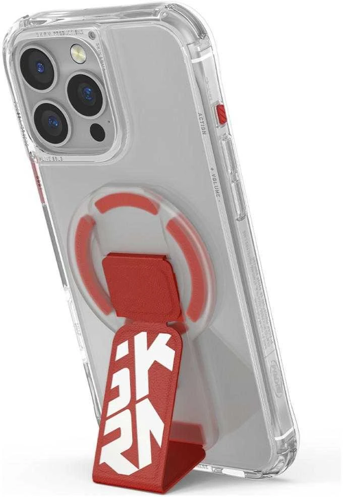 Magnetinė rankena „Skinarma Arch XE Phaze Smart Grip-Stand“, raudona