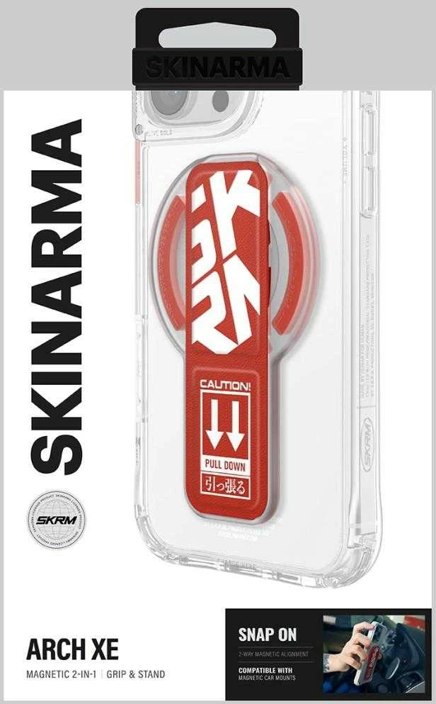 Magnetinė rankena „Skinarma Arch XE Phaze Smart Grip-Stand“, raudona
