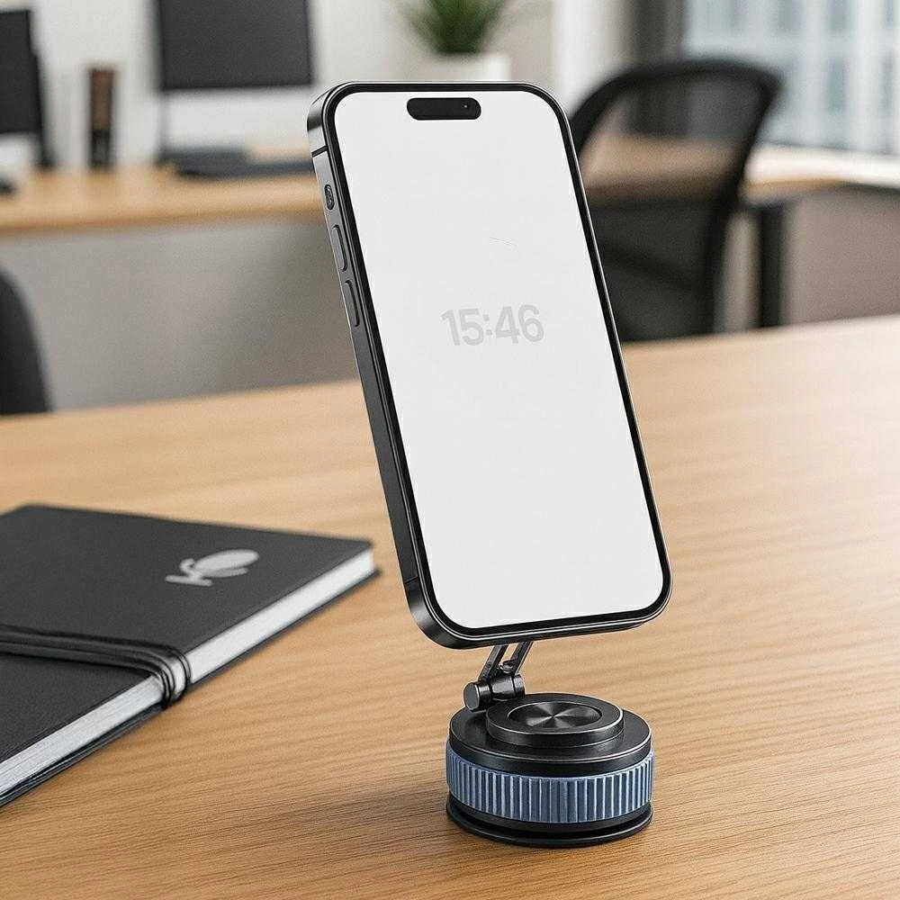 USAMS ZJ084 telefono laikiklis su magnetiniu patamsėjimu