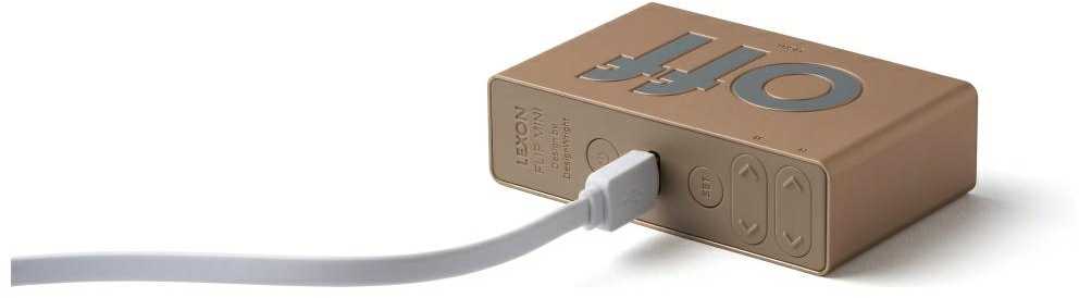 Namų kino sistema LEXON | Mini atverčiamas dvipusis žadintuvas | LR158D1 | USB jungtis