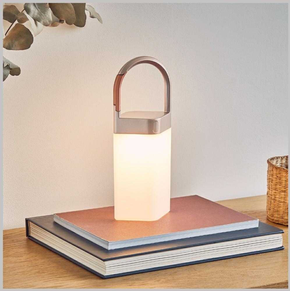Lexon „Horizon“ belaidė LED lempa, auksinė LH77D