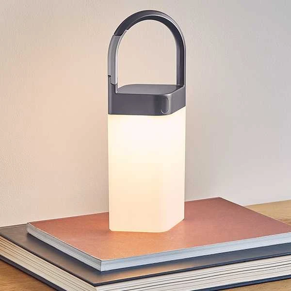 Lexon stalinė lempa Lexon Horizon Wireless LED lempa pilka/pistoletas LH77X [H]