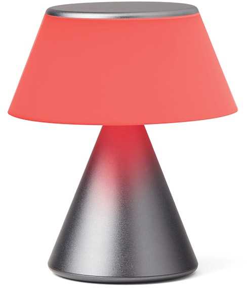 Lexon Luma M LED lempa, pilka, LH87MX