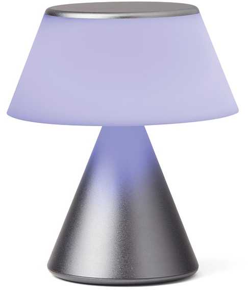 Lexon Luma M LED lempa, pilka, LH87MX